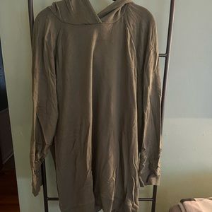Torrid olive green lightweight hoodie